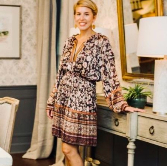 ANTHROPOLOGIE Current Air Alyce Mini Dress. Size small NWT - Picture 6 of 16